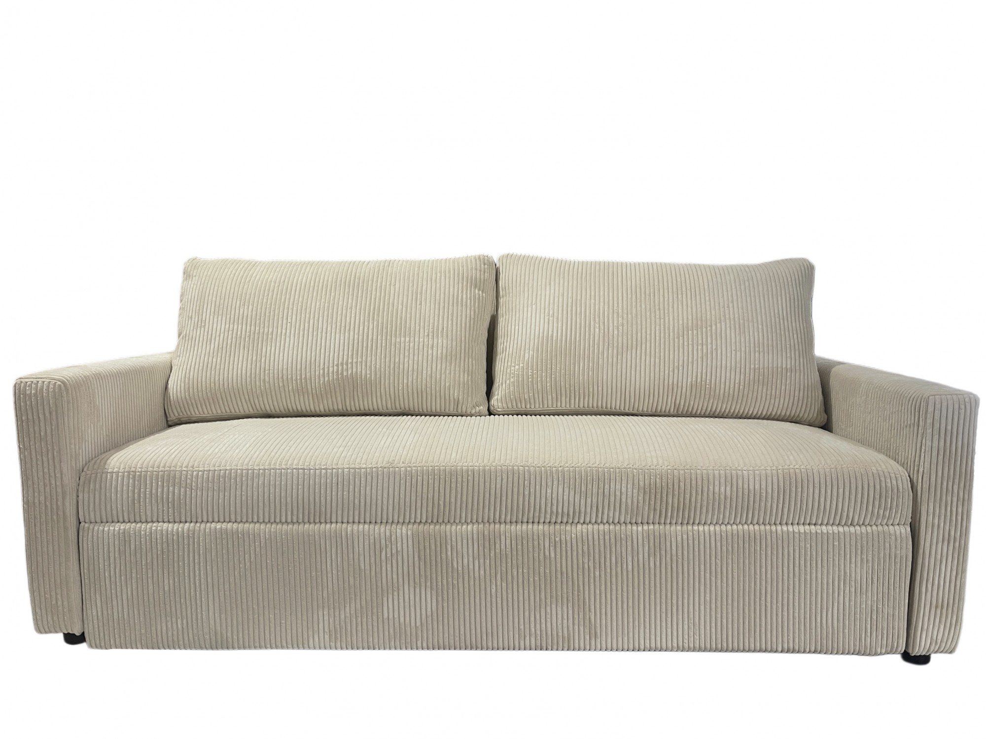 SOFA BED 1M8 VẢI GÂN KEM